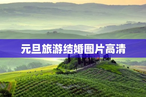 元旦旅游结婚图片高清