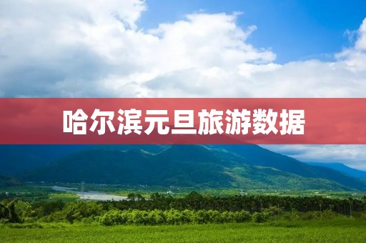 哈尔滨元旦旅游数据
