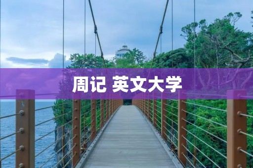 周记 英文大学