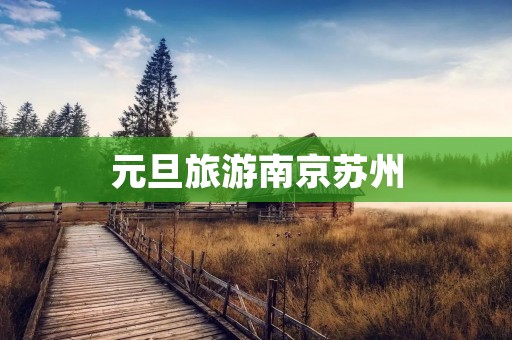 元旦旅游南京苏州
