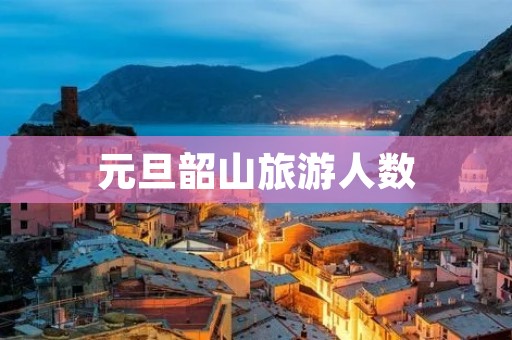 元旦韶山旅游人数