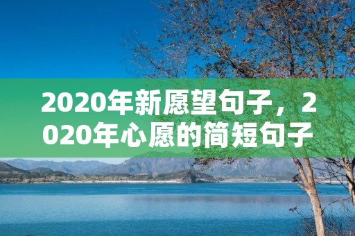 2020年新愿望句子，2020年心愿的简短句子