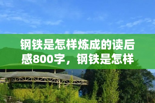 钢铁是怎样炼成的读后感800字，钢铁是怎样炼成的读后感800字(精选8篇)