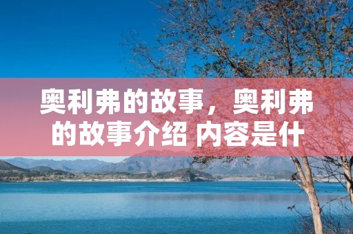 奥利弗的故事，奥利弗的故事介绍 内容是什么