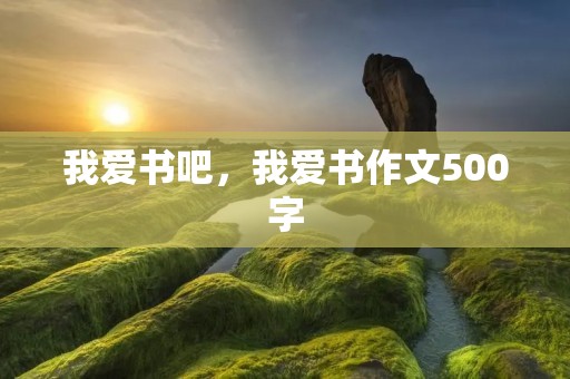 我爱书吧,我爱书作文500字
