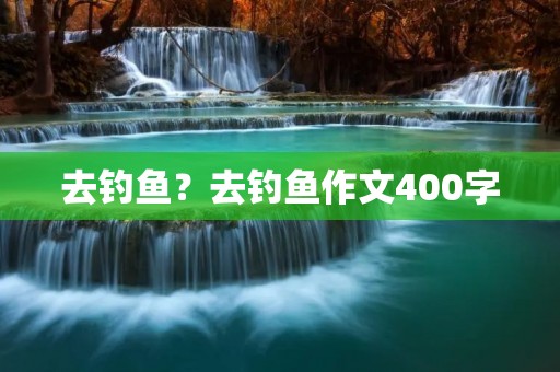 去钓鱼？去钓鱼作文400字