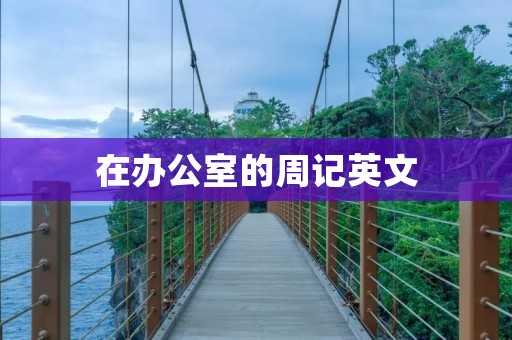 在办公室的周记英文