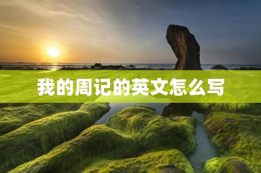 我的周记的英文怎么写