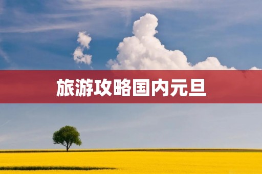 旅游攻略国内元旦