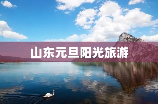 山东元旦阳光旅游