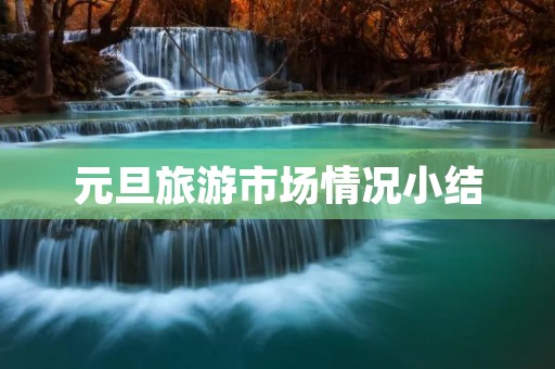 元旦旅游市场情况小结 元旦旅游市场情况小结