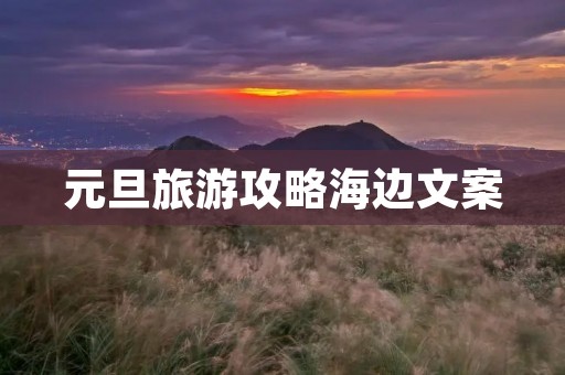 元旦旅游攻略海边文案