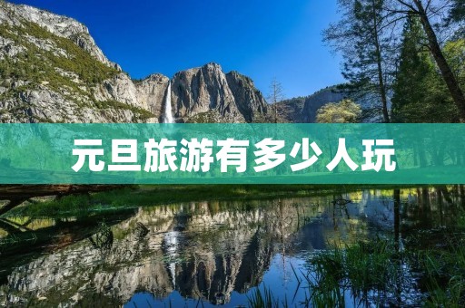 元旦旅游有多少人玩