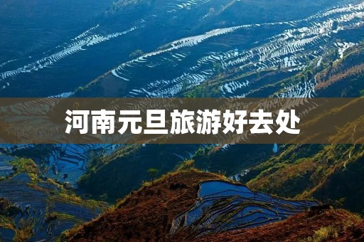 河南元旦旅游好去处