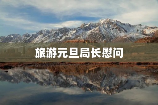 旅游元旦局长慰问