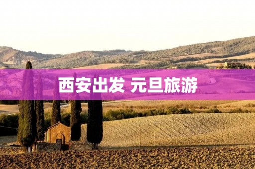 西安出发 元旦旅游