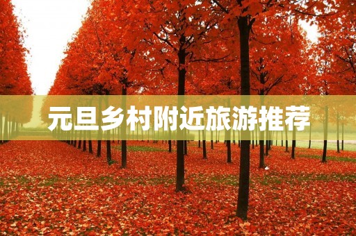 元旦乡村附近旅游推荐