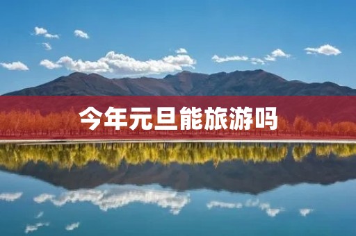 今年元旦能旅游吗