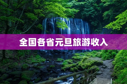 全国各省元旦旅游收入