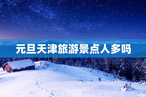 元旦天津旅游景点人多吗