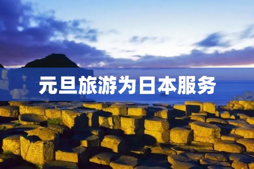 元旦旅游为日本服务