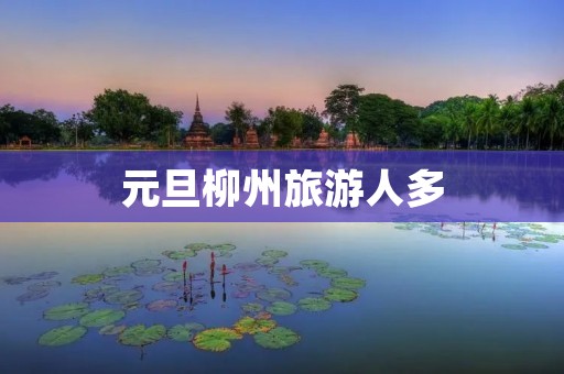 元旦柳州旅游人多