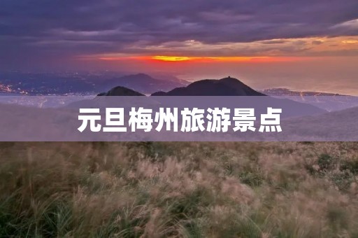 元旦梅州旅游景点