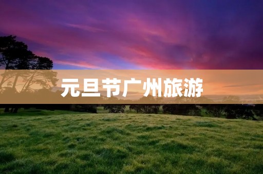 元旦节广州旅游