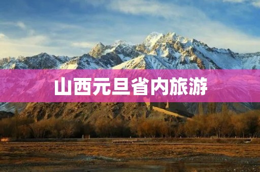 山西元旦省内旅游
