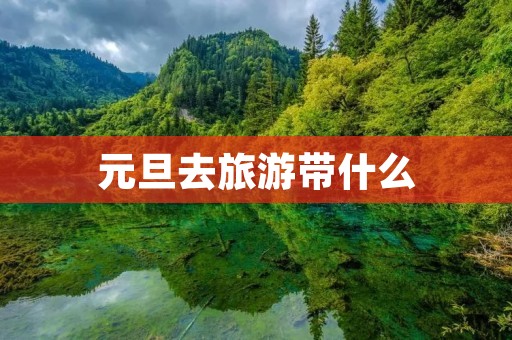 元旦去旅游带什么