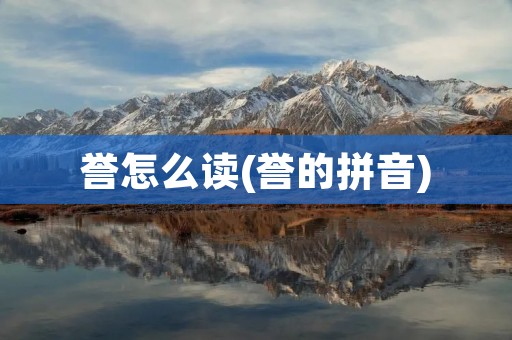 誉怎么读(誉的拼音)