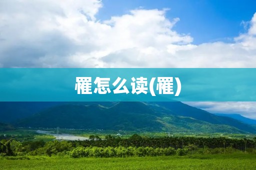罹怎么读(罹)