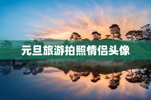元旦旅游拍照情侣头像