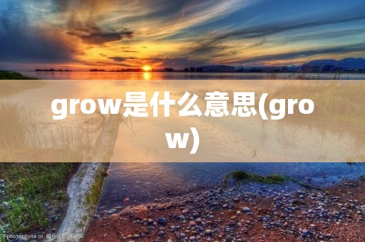 grow是什么意思(grow)