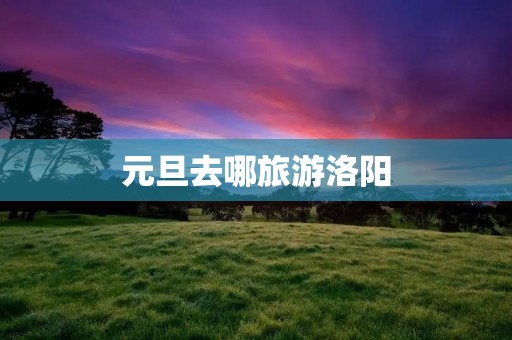 元旦去哪旅游洛阳
