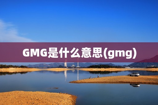 GMG是什么意思(gmg)