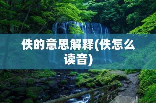 佚的意思解释(佚怎么读音)