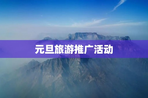 元旦旅游推广活动