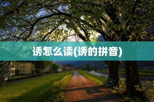 诱怎么读(诱的拼音)