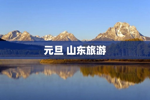 元旦 山东旅游