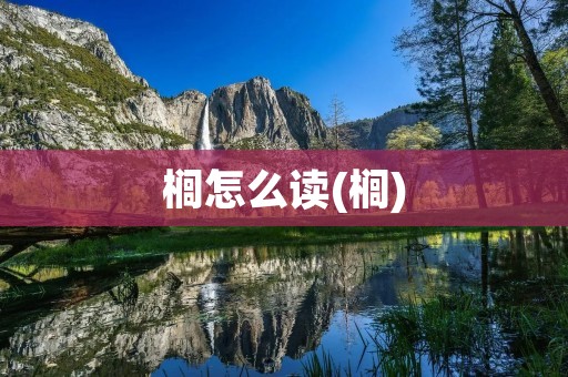 榈怎么读(榈)