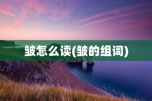 皱怎么读(皱的组词)