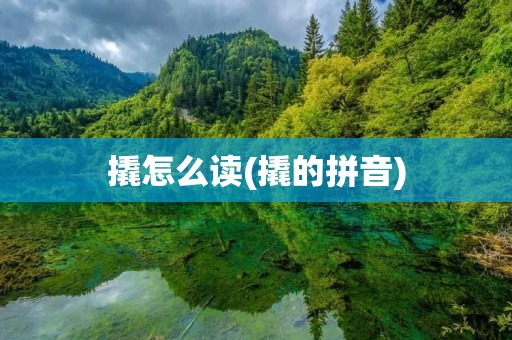 撬怎么读(撬的拼音)