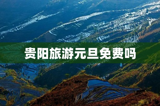 贵阳旅游元旦免费吗