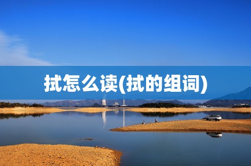 拭怎么读(拭的组词)