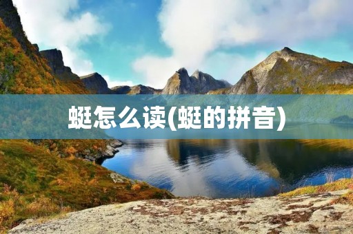 蜓怎么读(蜓的拼音)