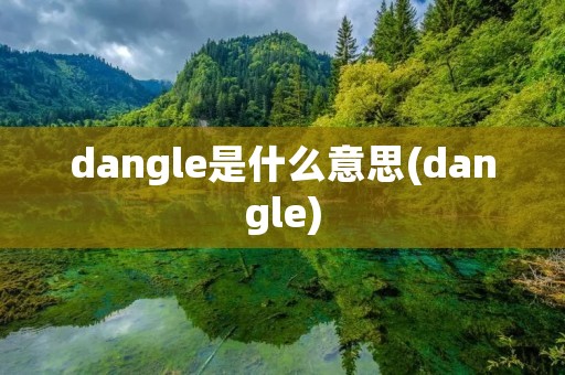 dangle是什么意思(dangle)