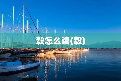 毂怎么读(毂)
