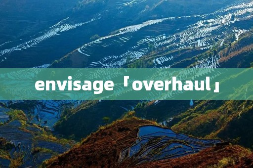 envisage「overhaul」 envisage「overhaul」