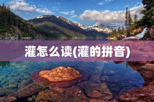 灌怎么读(灌的拼音)